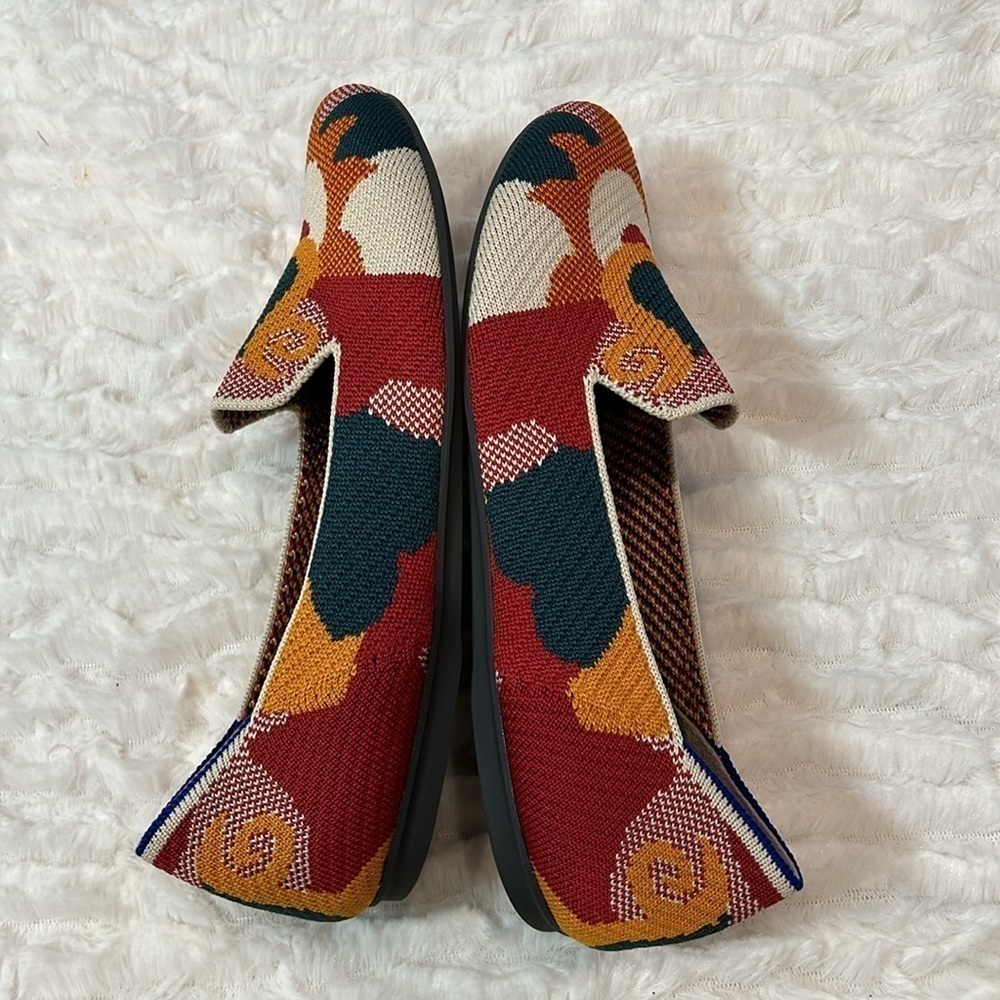 Rothy's Women's Moroccan Amber Loafer (Retired Colorway) size 7 orange flats - Picture 6 of 9